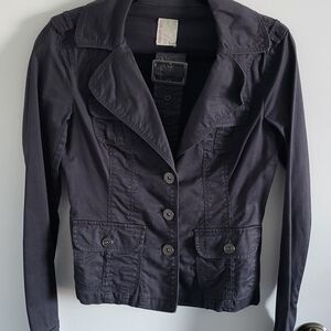 Smart Set Dark Grey Tailored Blazer Jacket